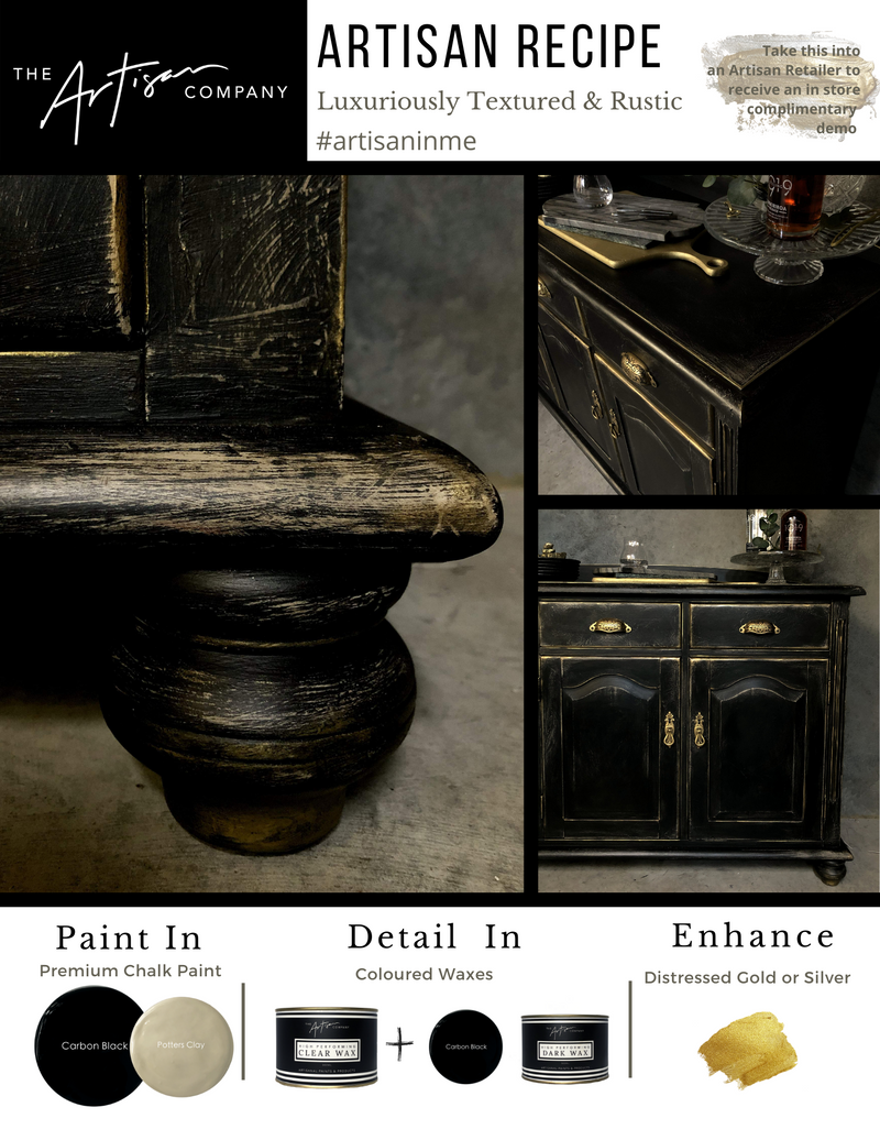 Luxuriously Textured & Rustic - Paint Recipe