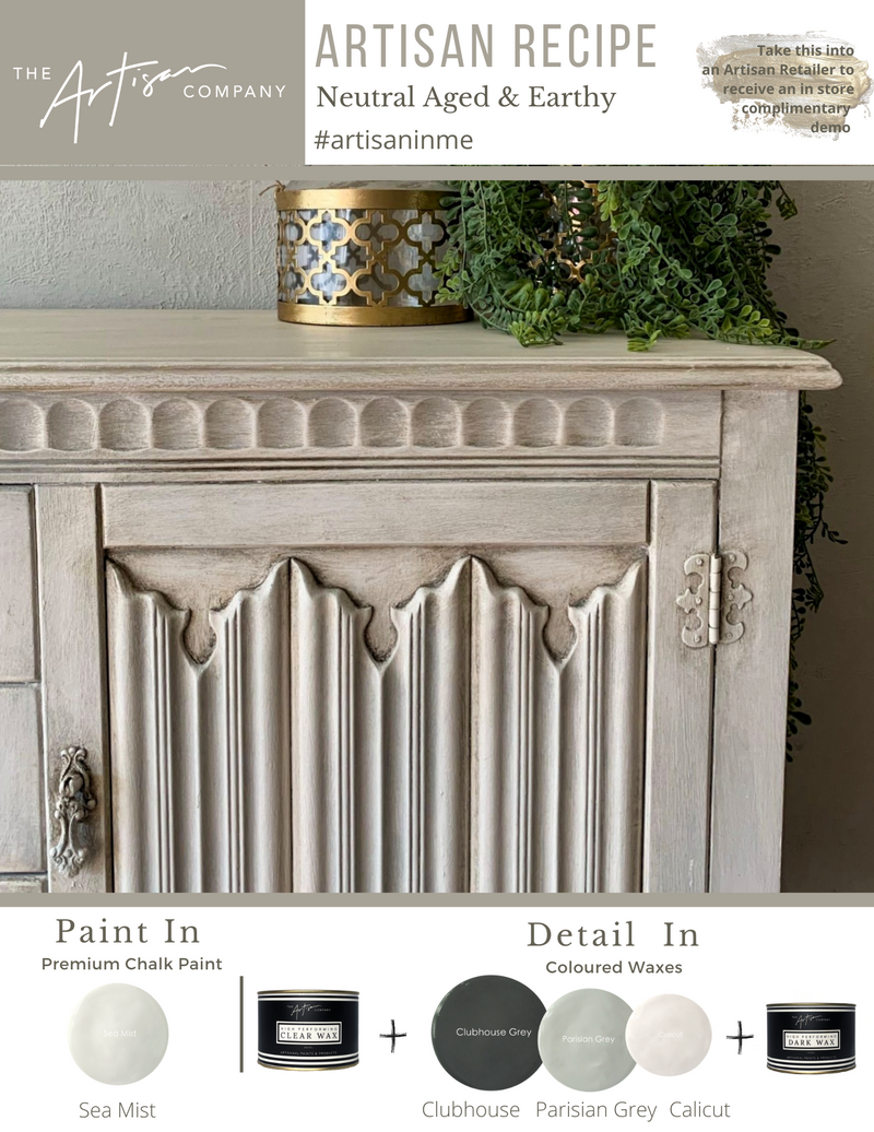Neutral Aged & Earthy - Paint Recipe