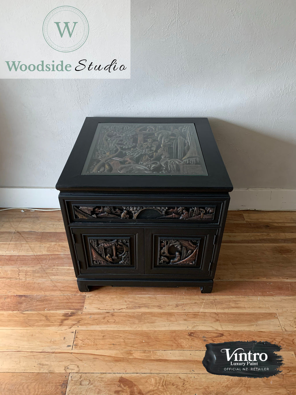 Asian Inspired Side Table