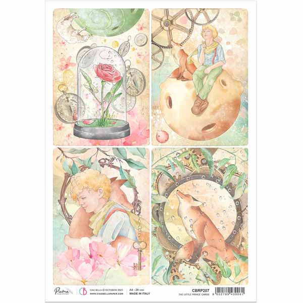 Rice Paper A4 -   The Little Prince Cards