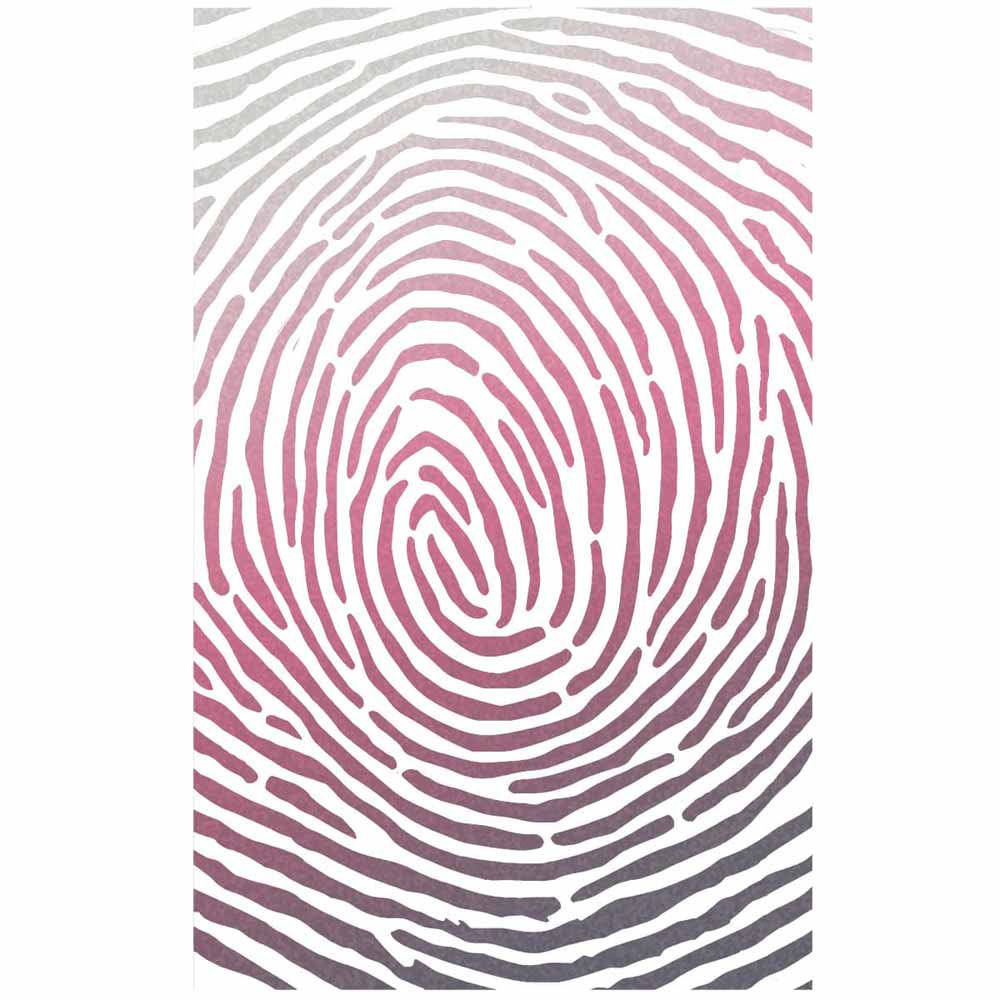 Ciao Bella Texture Stencil - Fingerprint