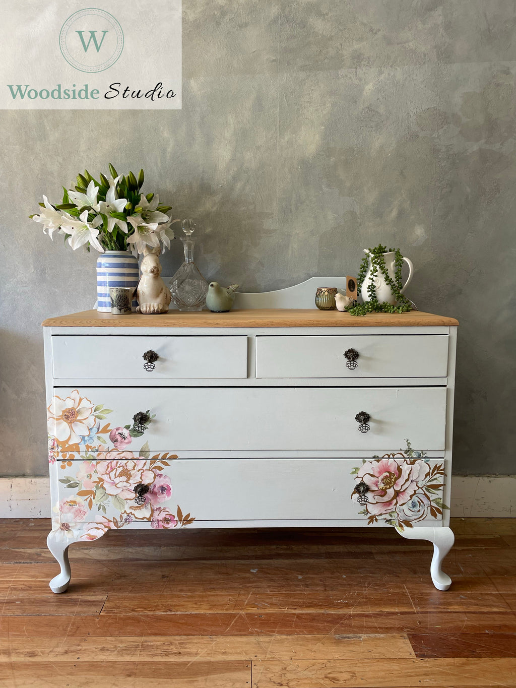 Sun Kissed Oak Dresser