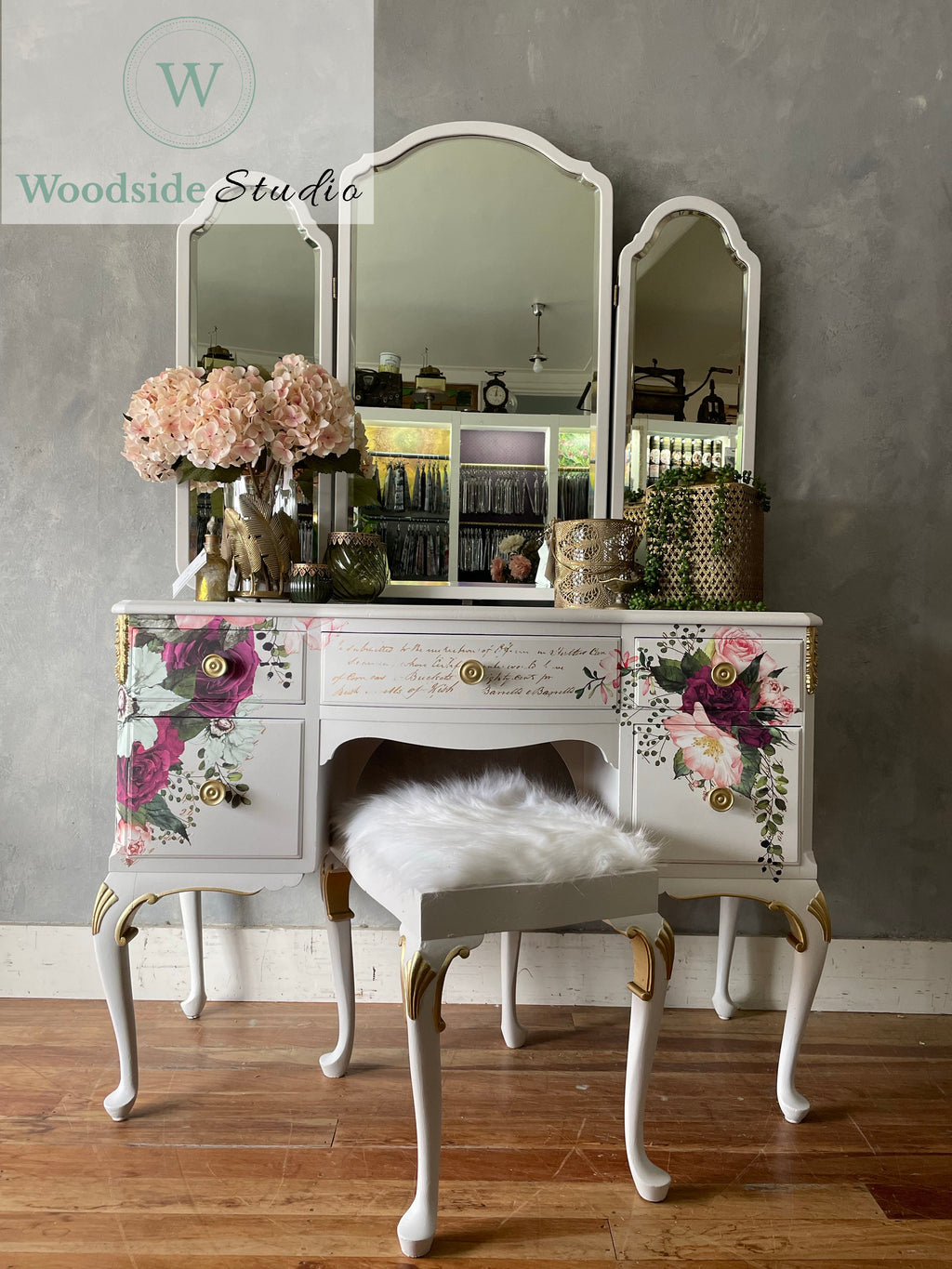 Violet Hill Dressing Table & Stool