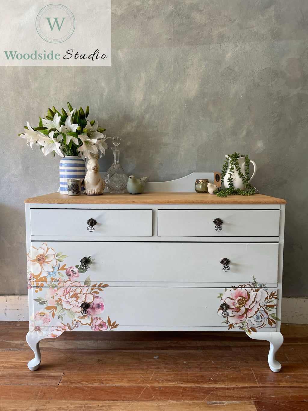 Sun Kissed Oak Dresser