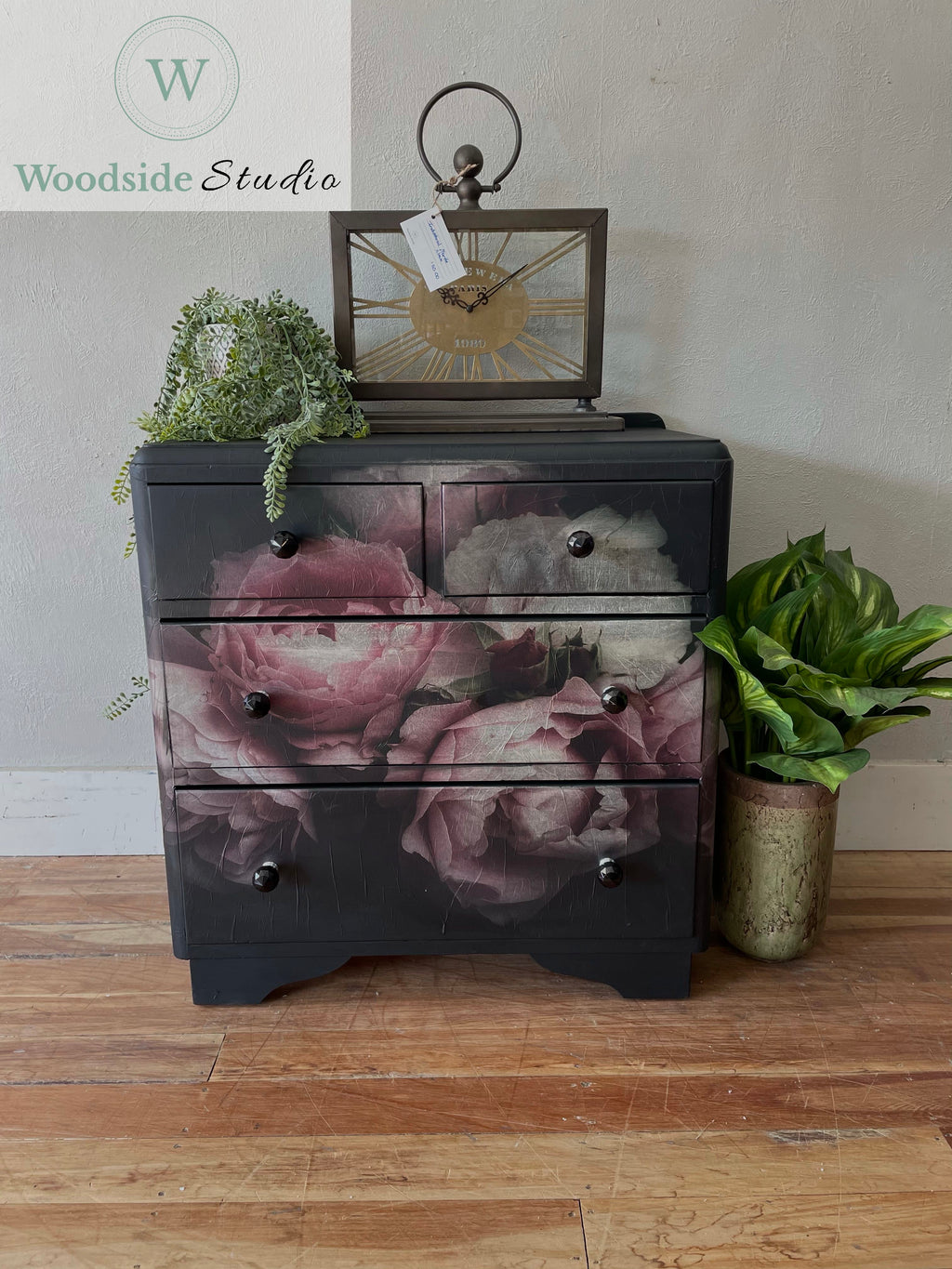Moody Floral Dresser