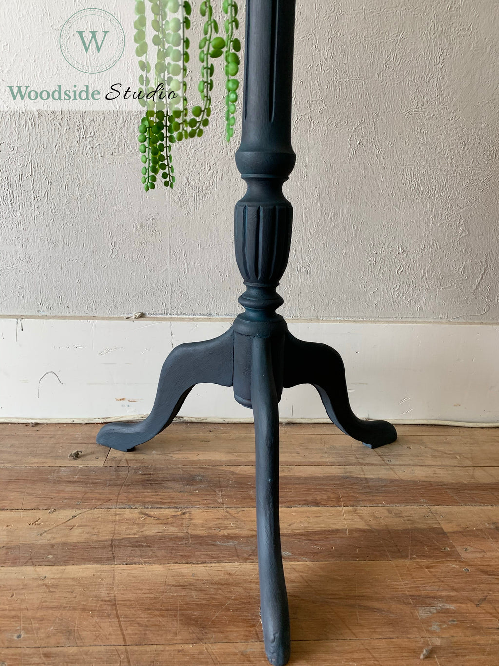 Deep Blue Plant Stand