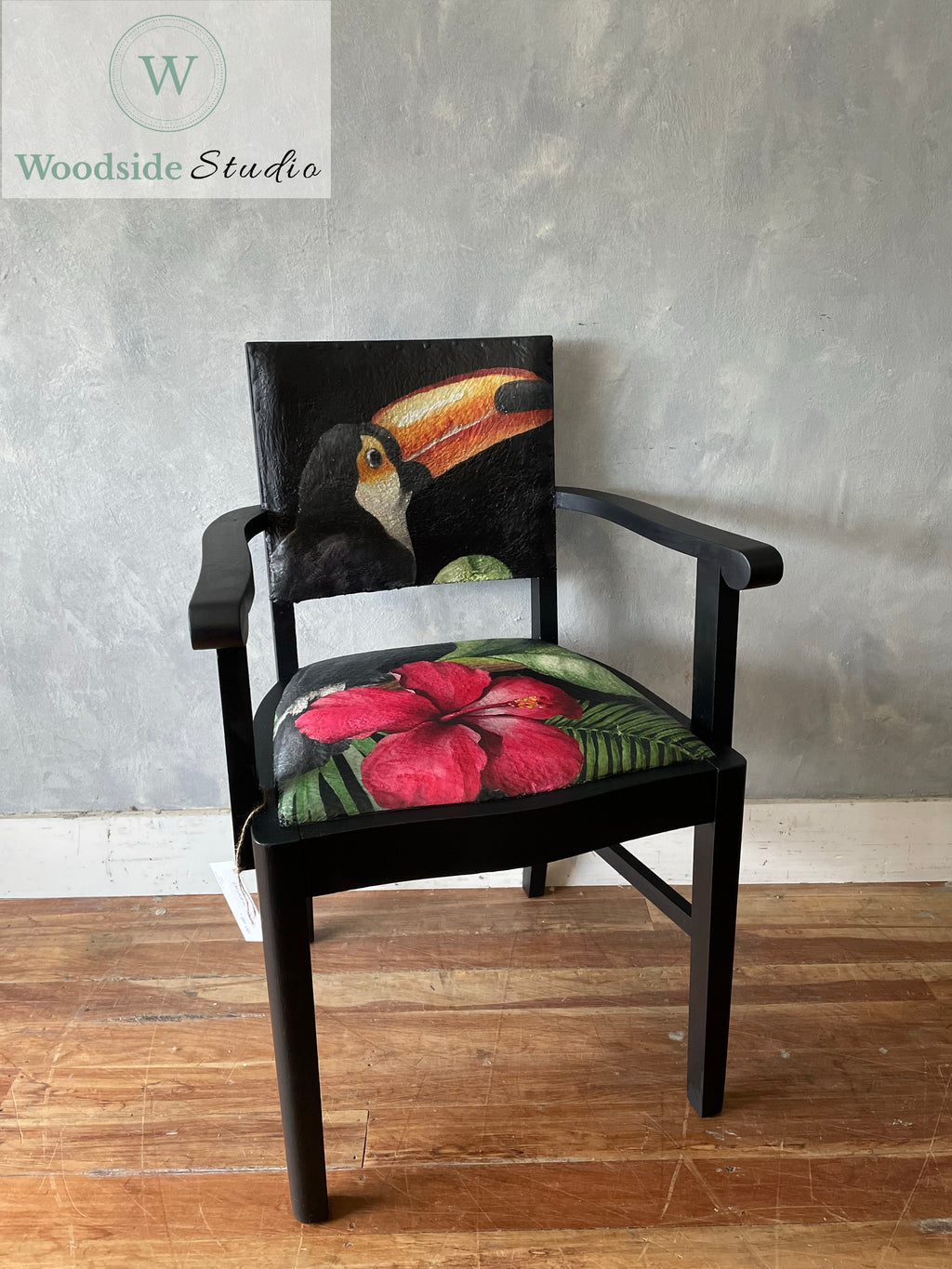Toucan Decorative Bedroom Chair