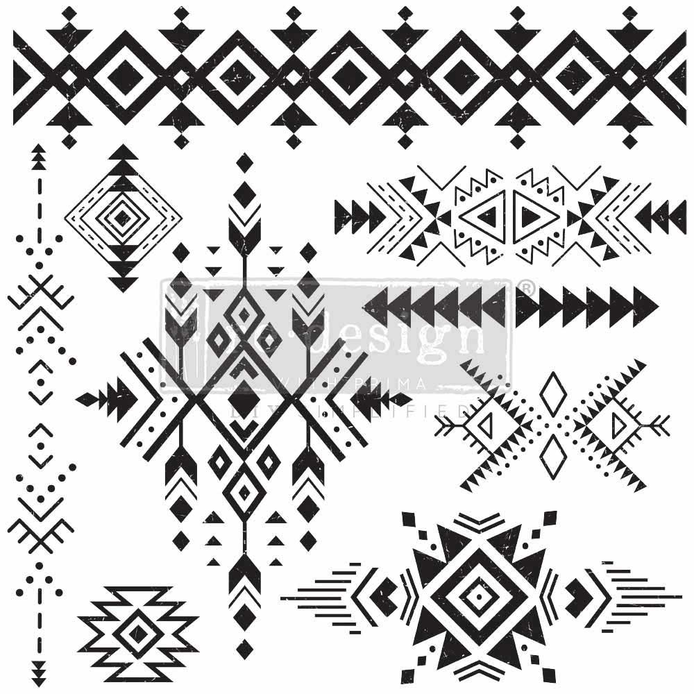 ReDesign Decor Stamp - Tribal Prints